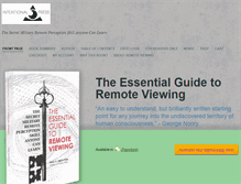 Tablet Screenshot of guidetoremoteviewing.com